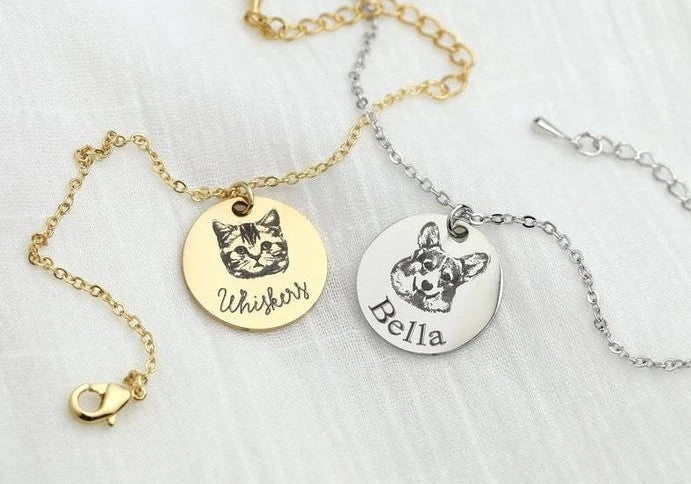 Personalized Photo Bracelet with Dog