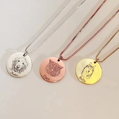 Stunning Dog Photo Necklaces for Every Occasion