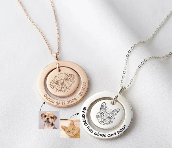 Custom Pet Name Necklaces: Personalized Jewelry to Honor Your Furry Friend