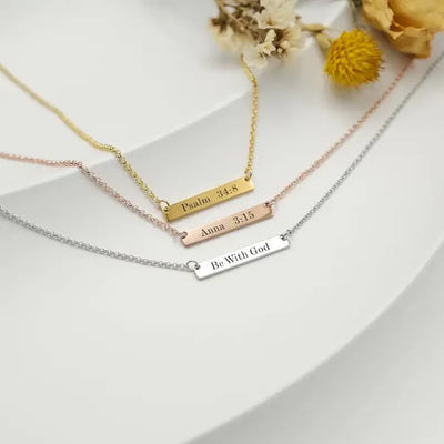 Best Engraved Bar Necklace Brands for Pet Lovers