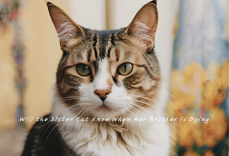 Will the Sister Cat Know When Her Brother Is Dying? | Cat Grief and Loss