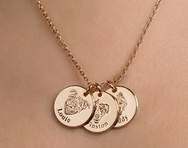 Personalized Pet Photo Jewelry: Perfect Pet Memorial Necklace