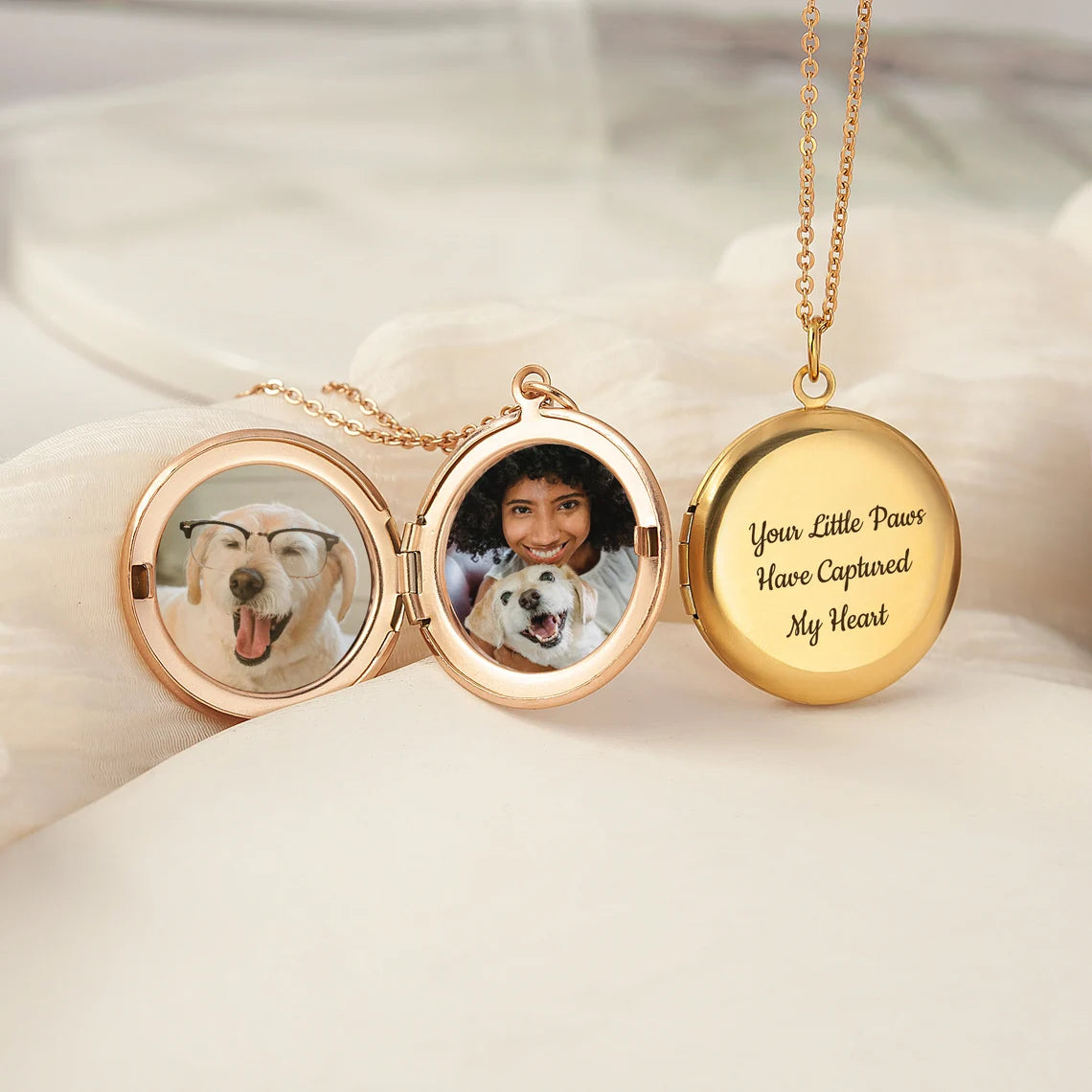 Personalized Photo Dog Tag Necklace Designs