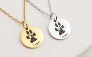 Immortalize Your Pet’s Paw Print with a Custom Necklace