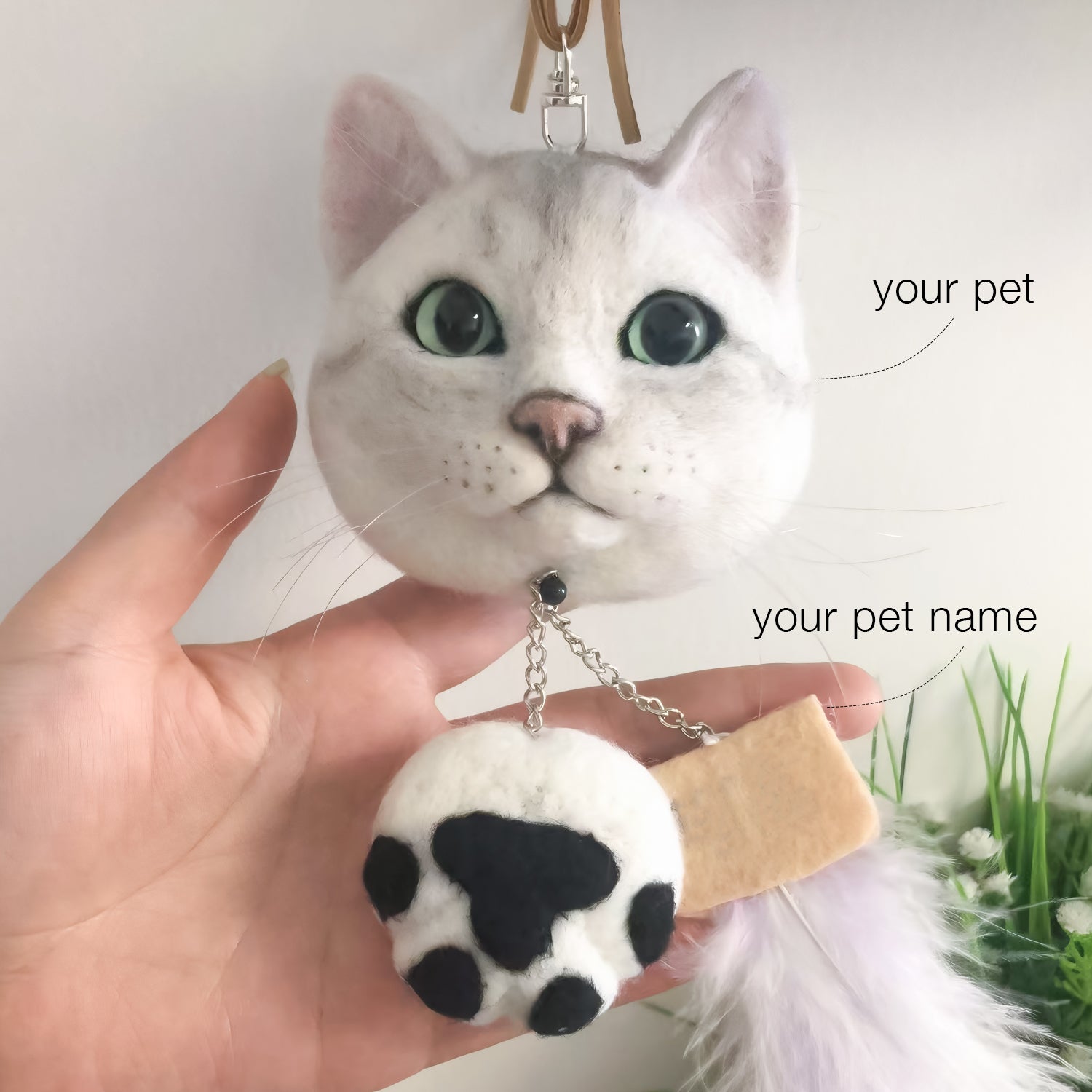 Original Pet Portrait Plush Clone