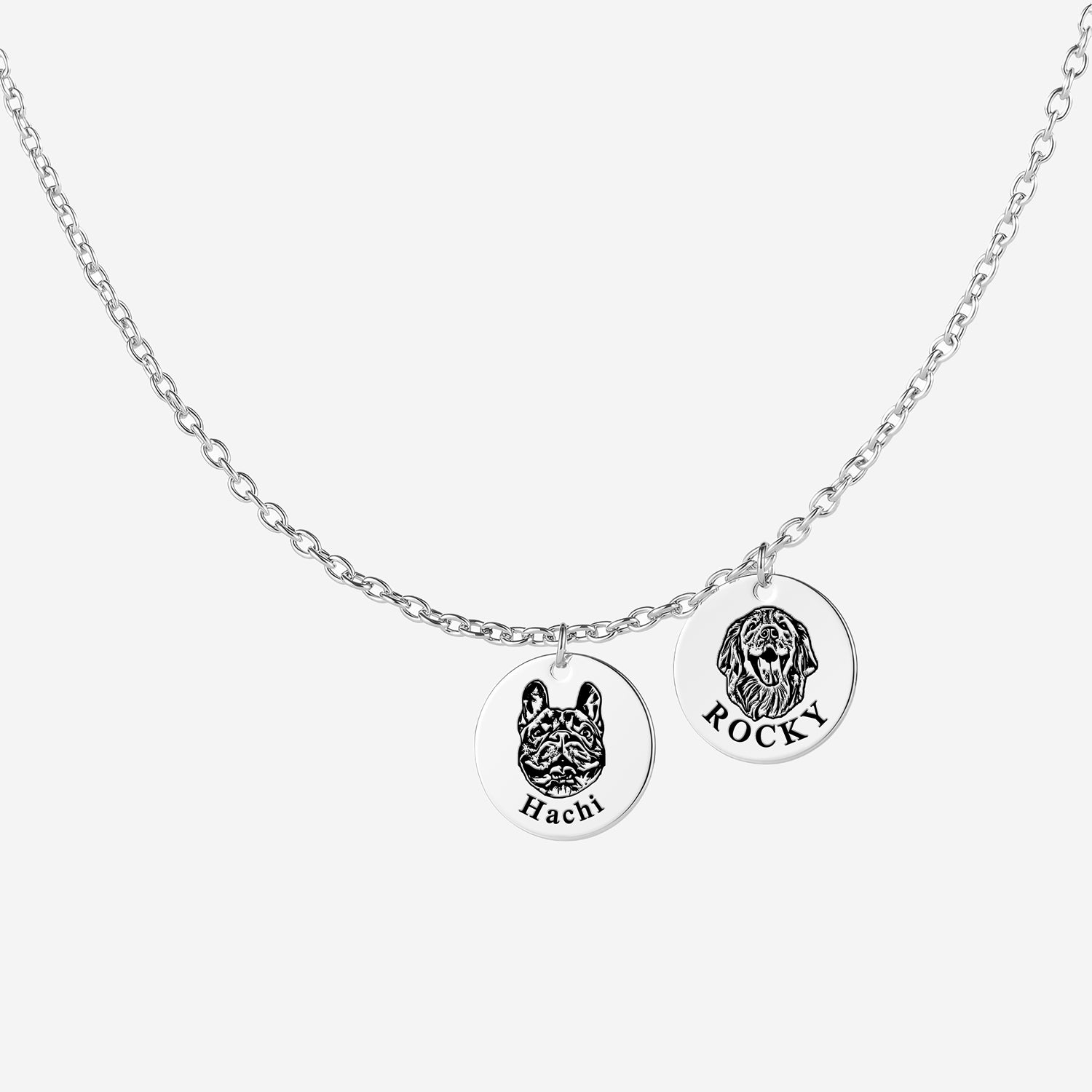 Custom Pet Portrait Necklace