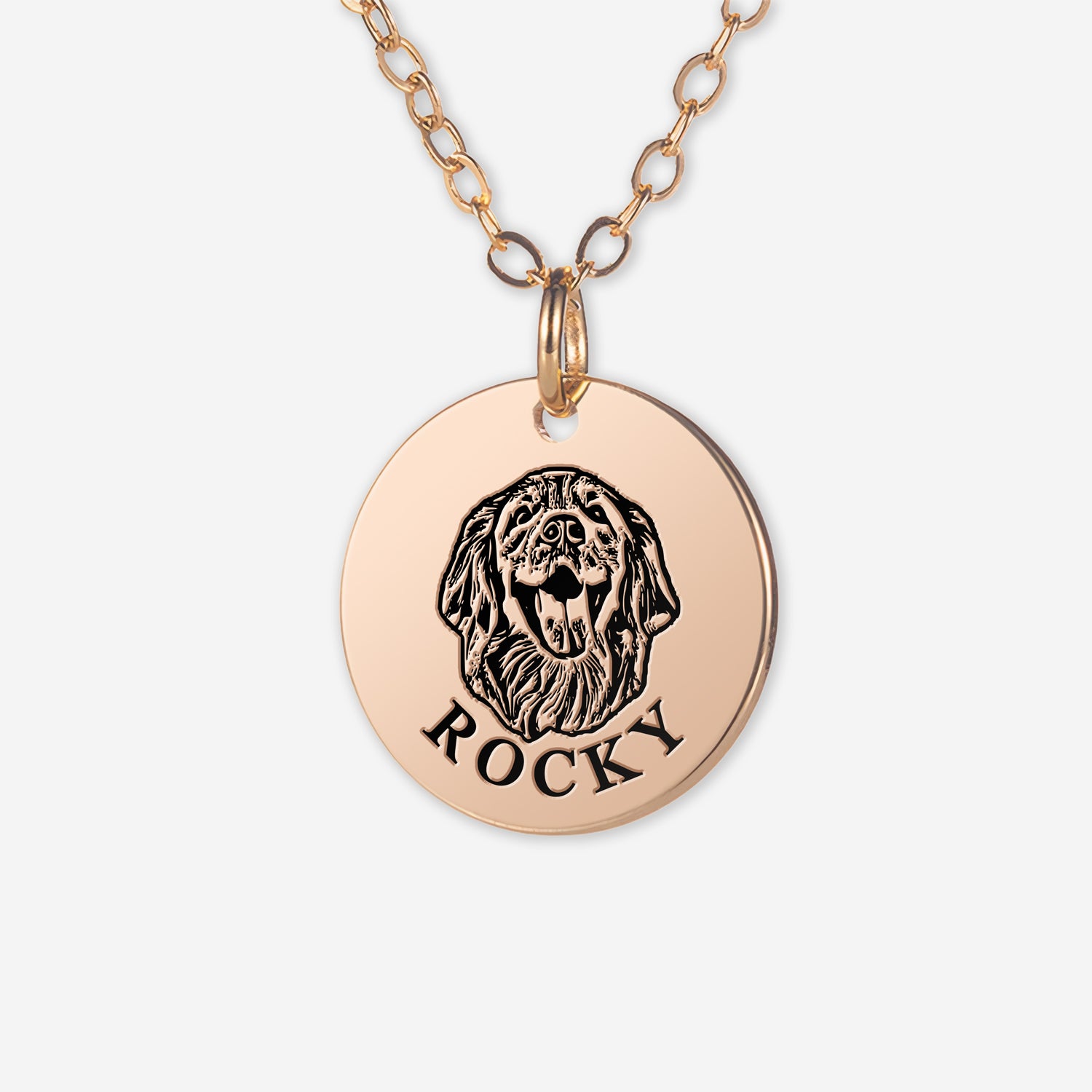 Custom Pet Portrait Necklace