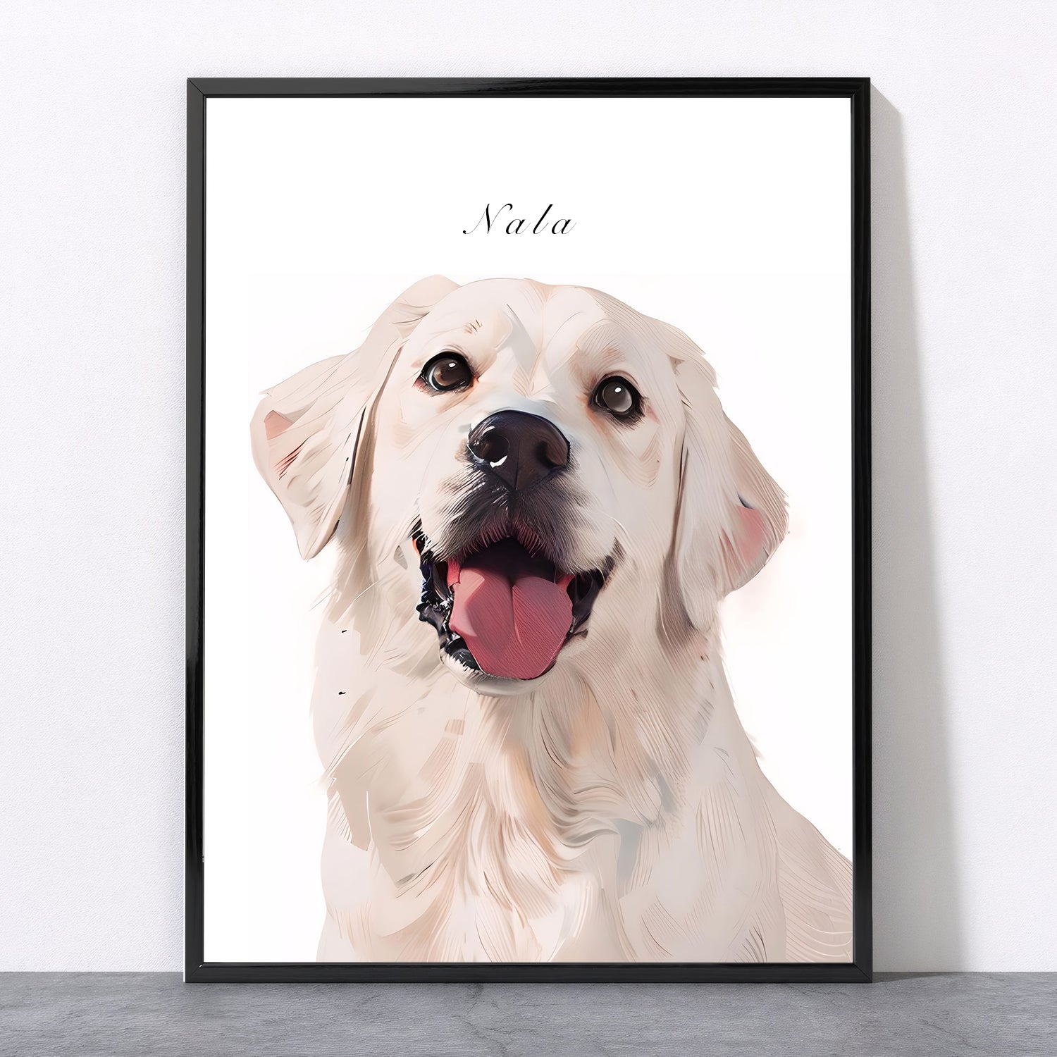 Modern Pet Portrait