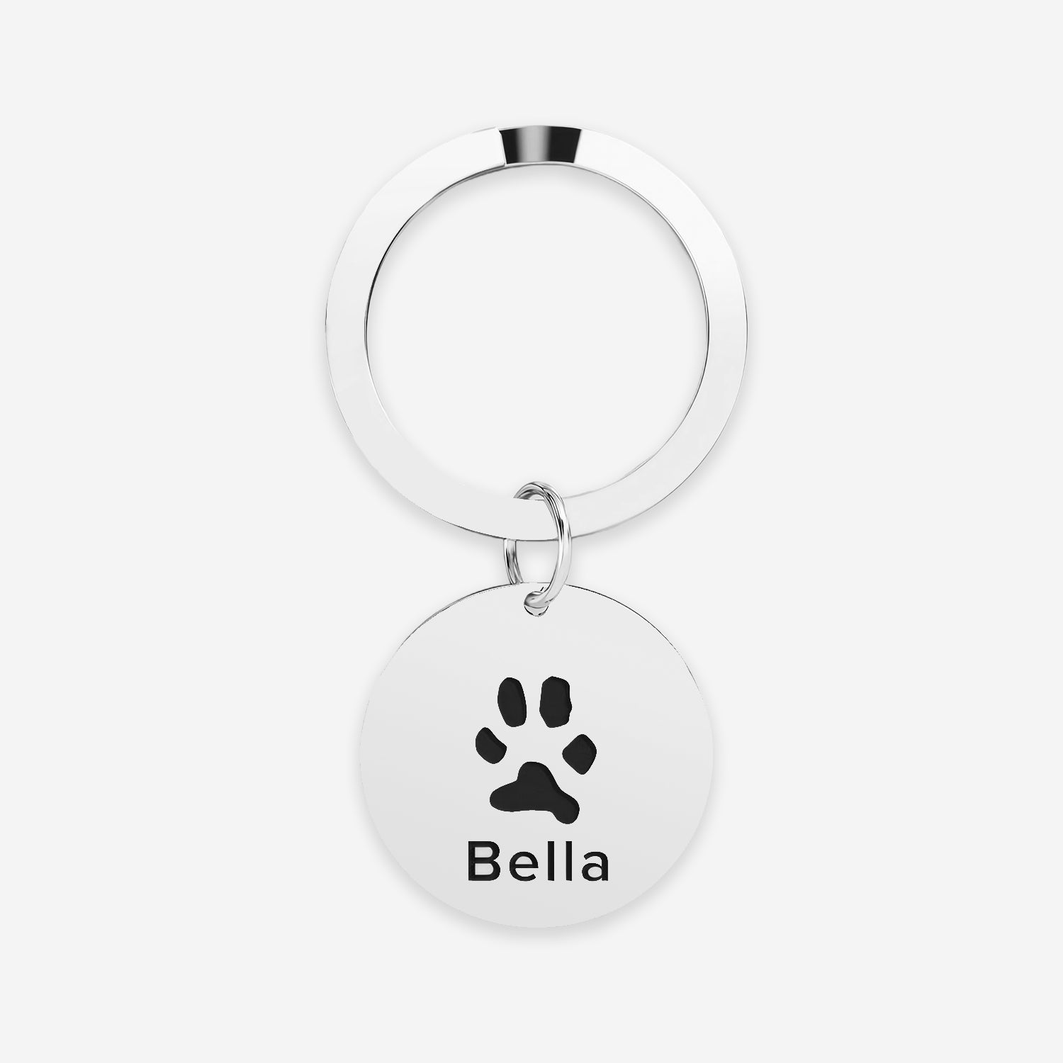 Custom Pet Paw Keychain