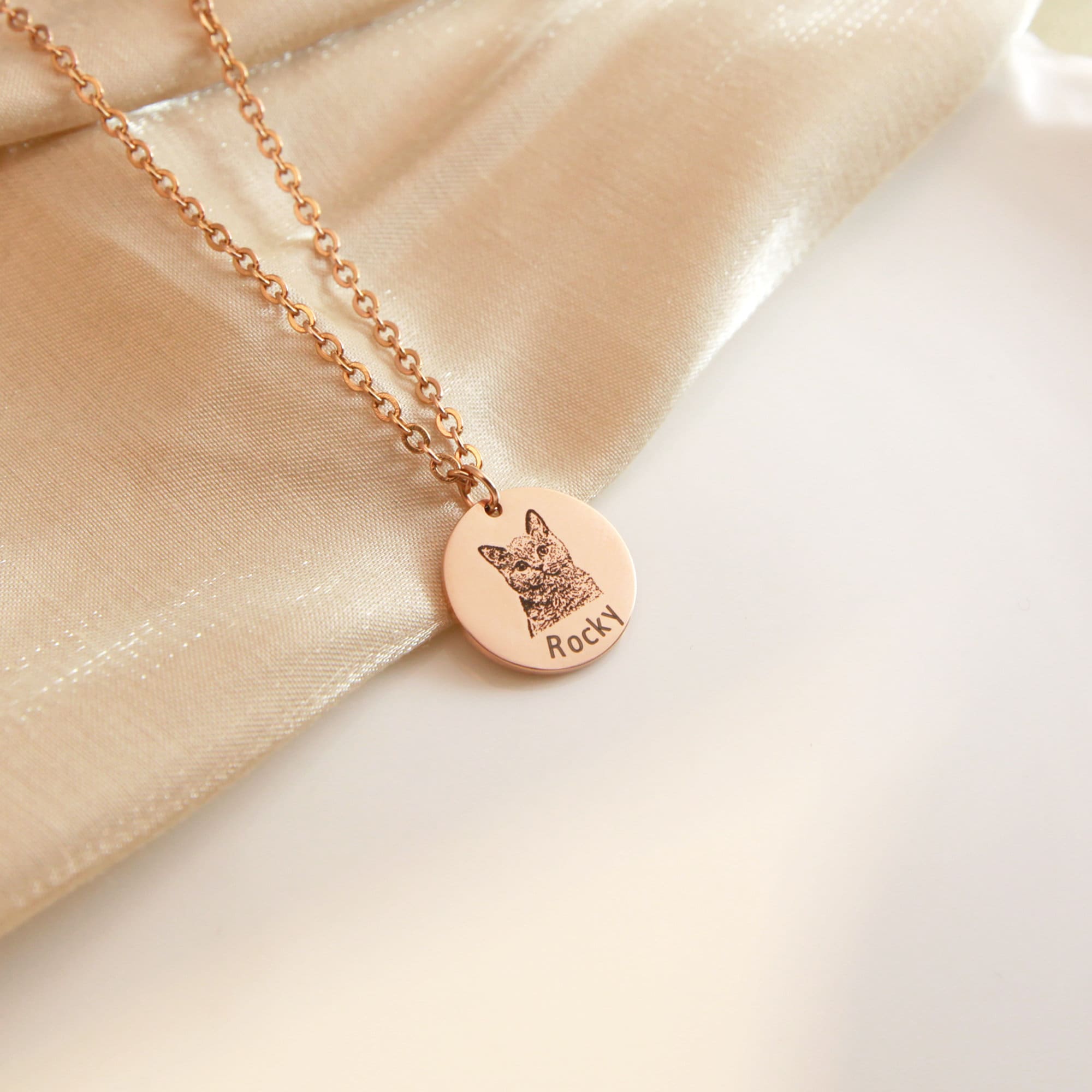 Personalized Pet Face Necklace