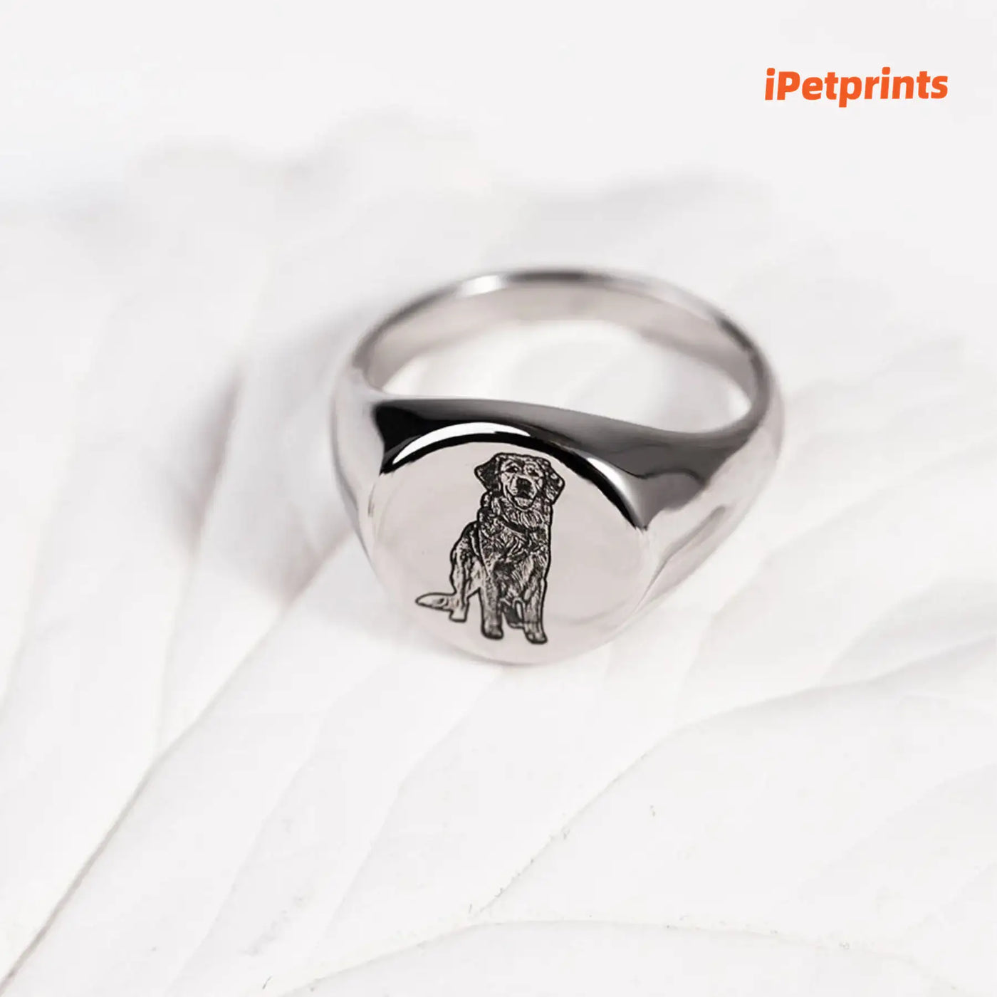 iPetprints Personalized Dog Face Ring