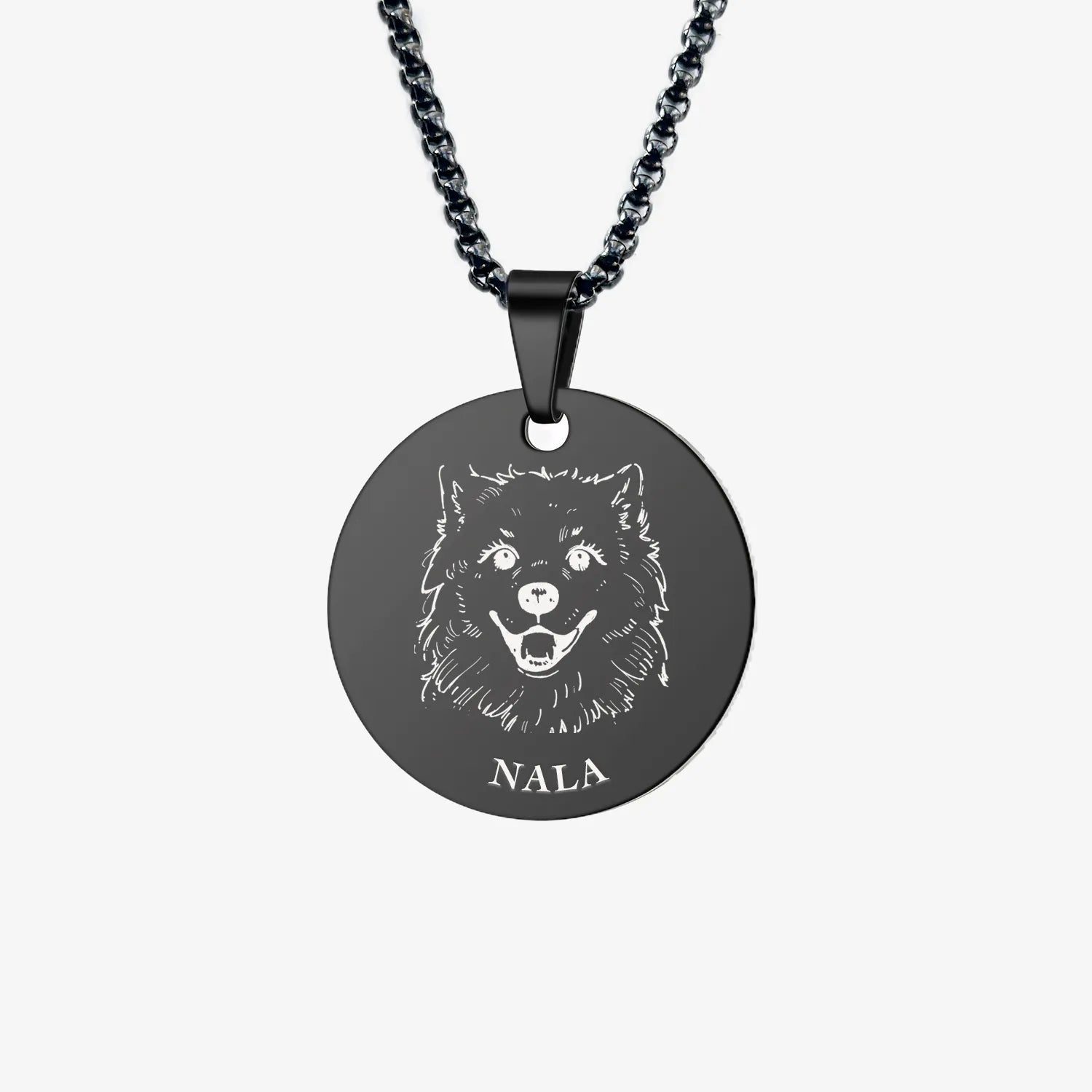 Personalized Pet Military Tag Necklace from Photo