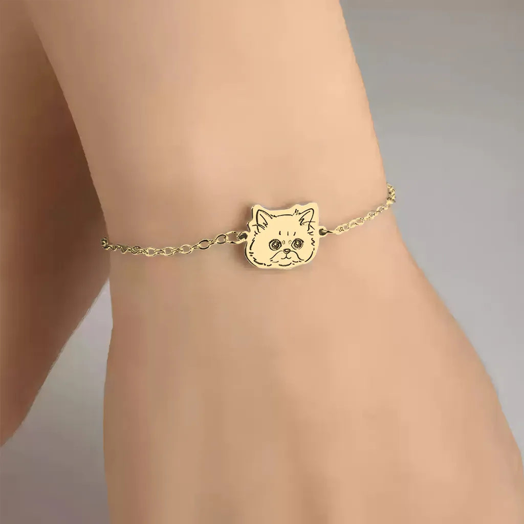 Pet Face Hand Drawn Bracelet