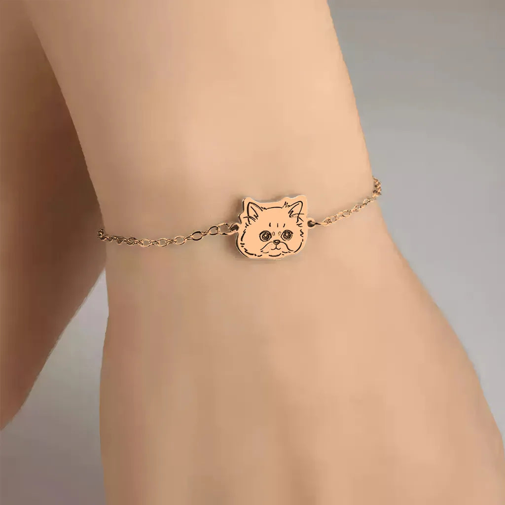 Pet Face Hand Drawn Bracelet