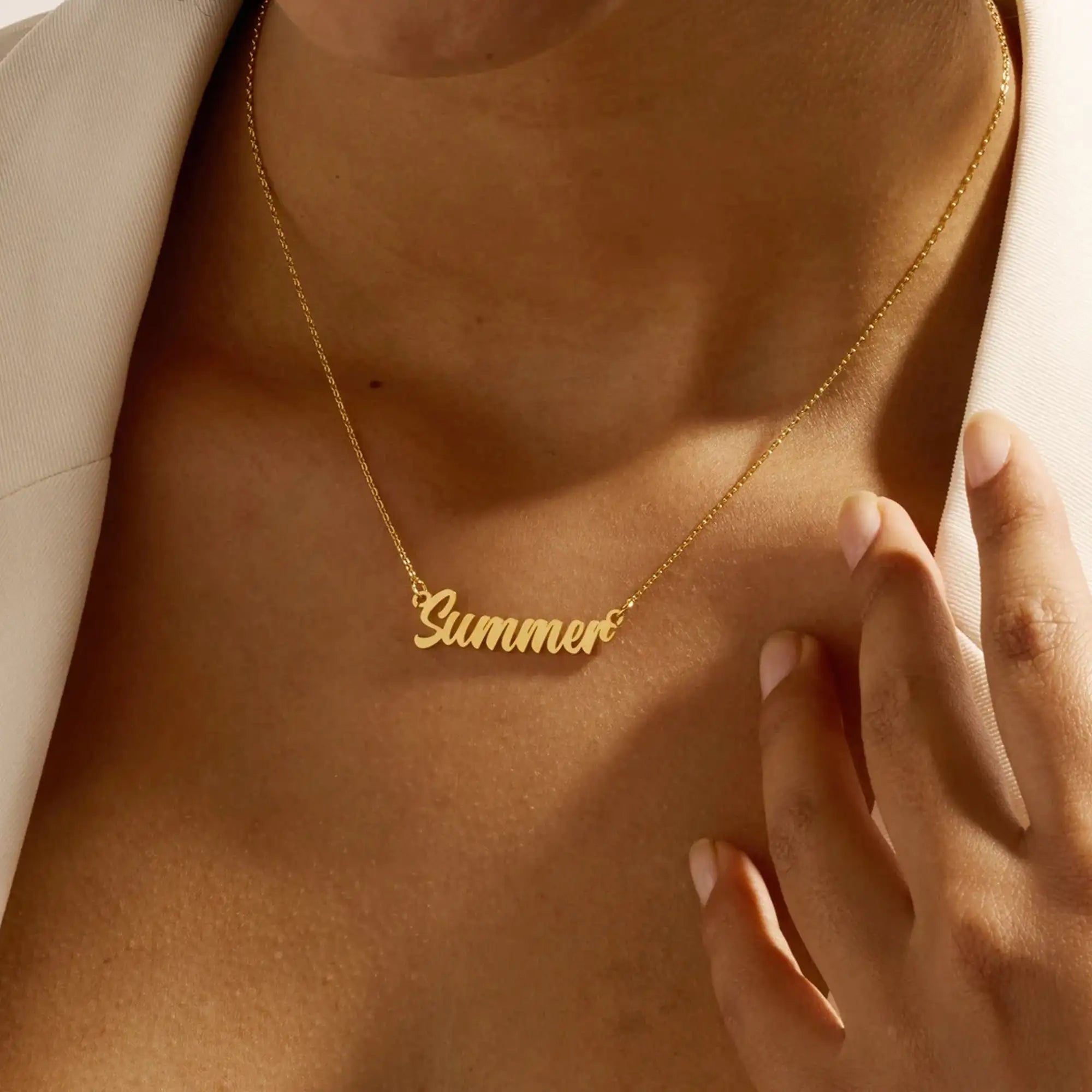 Custom Name Necklace, Pretty Things on Your Neck