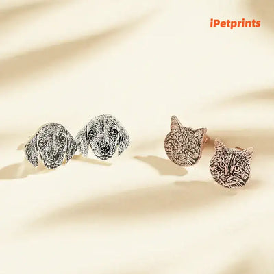 iPetprints Custom Pet Photo Earrings