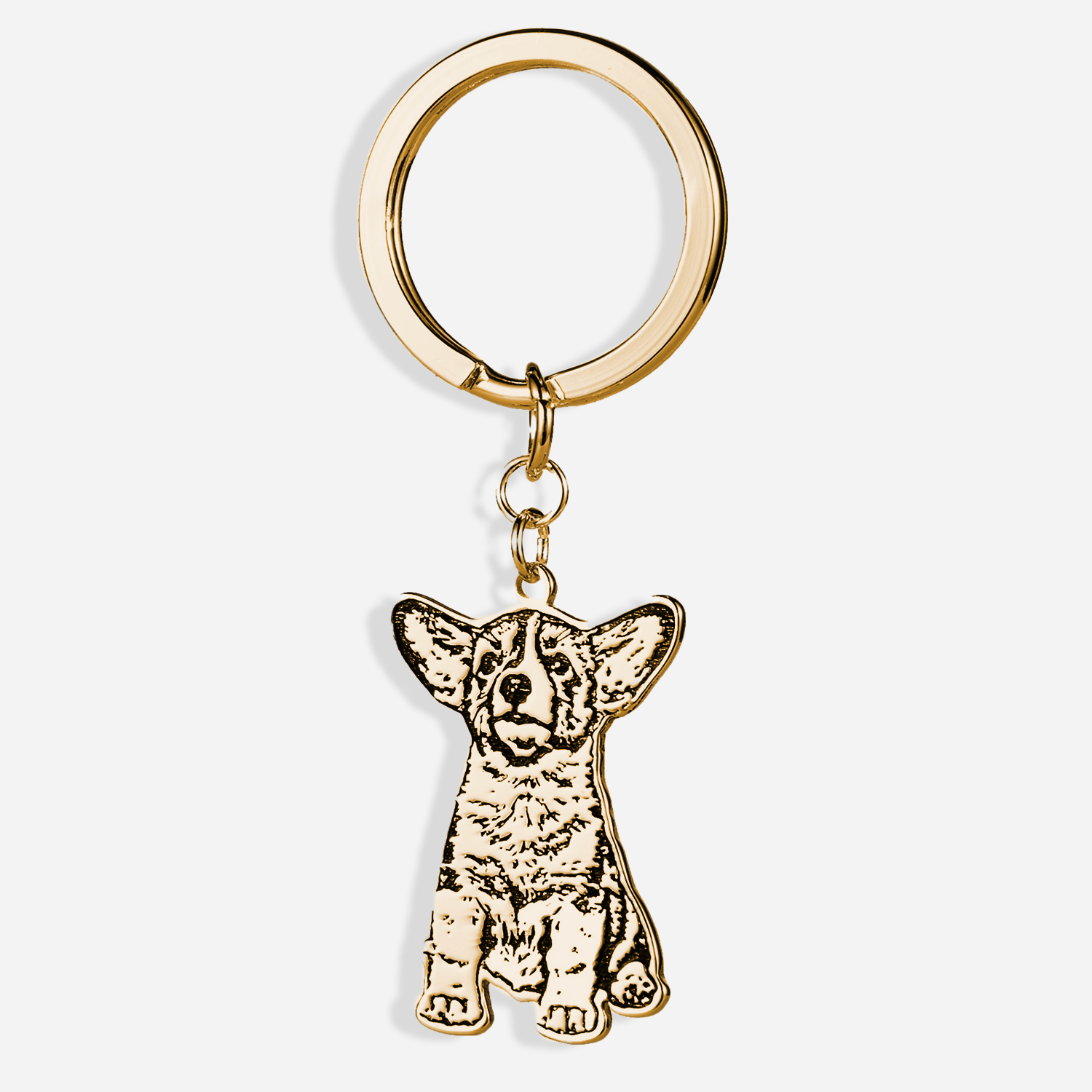 Pet Cutout Keychain