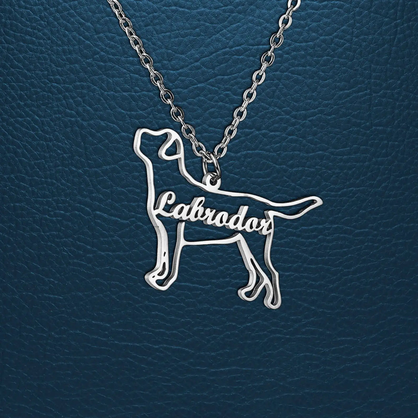 iPetprints Personalized Dog Necklace with Cursive Name