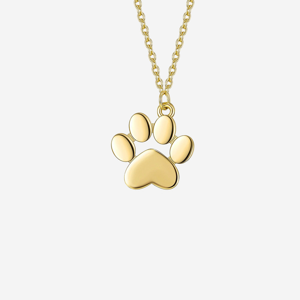 Pet Paw Stamp Necklace