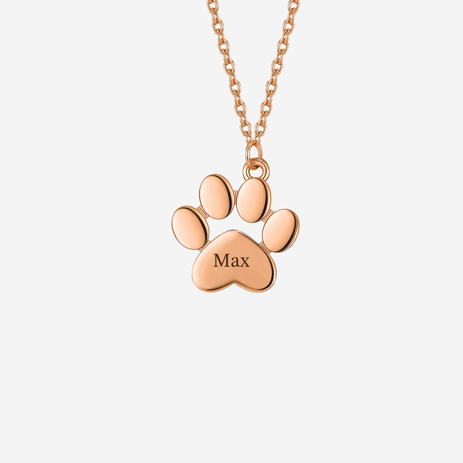 Pet Paw Stamp Necklace