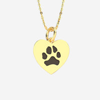 iPetprints paw and print heart