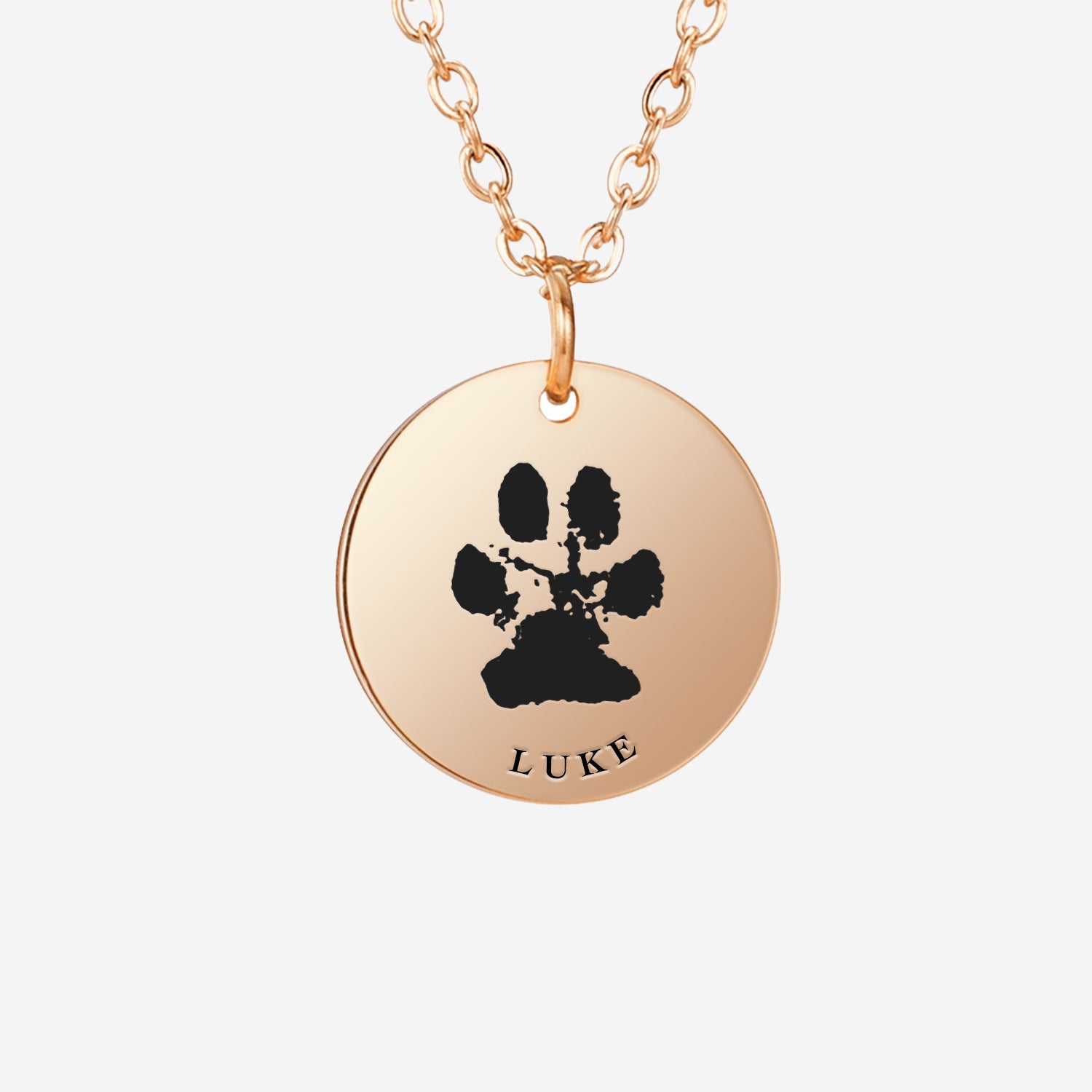 Paw Print Necklace