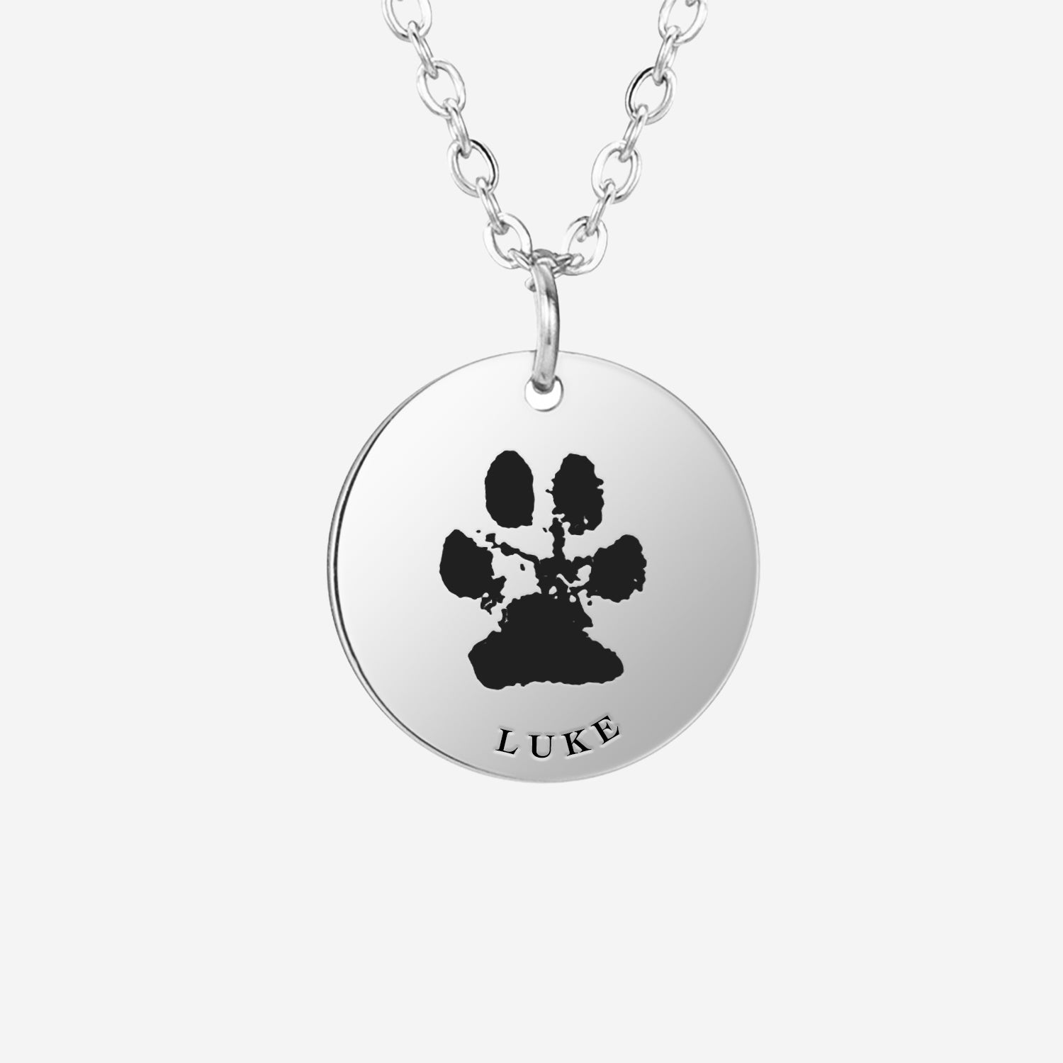 Paw Print Necklace