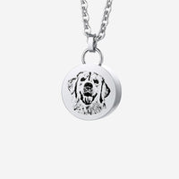 Ash Necklace for Dogs Silver