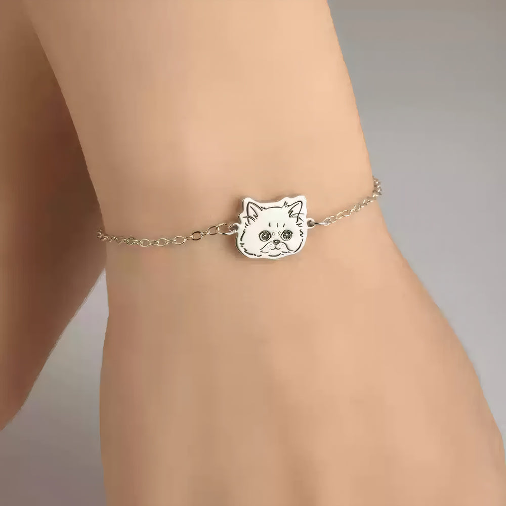 sterling silver bracelets custom pet jewelry